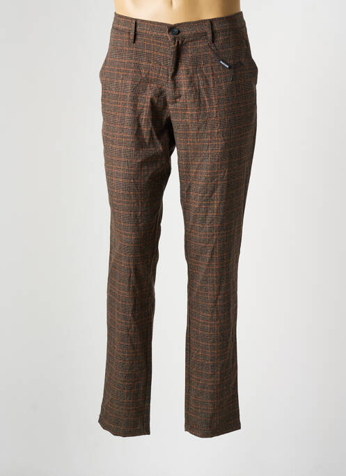 Pantalon chino marron BRUCE & BUTLER  pour homme