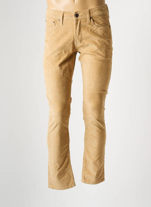 Pantalon slim beige JACK & JONES pour homme