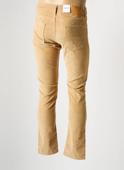 Pantalon slim beige JACK & JONES pour homme
