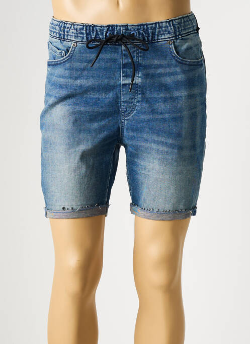 Short bleu CR7 CRISTIANO RONALDO pour homme