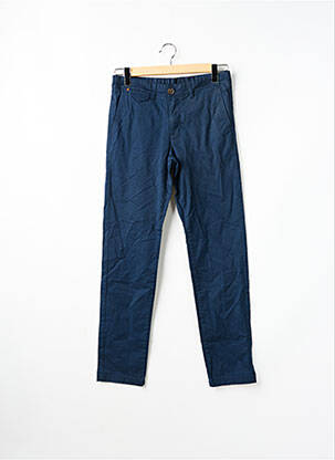 Pantalon chino poches bleu LE FABULEUX MARCEL DE BRUXELLES homme