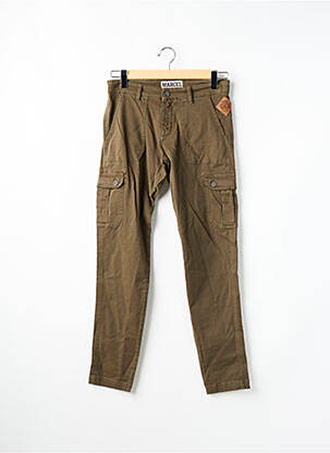 Pantalon droit coupe droite vert LE FABULEUX MARCEL DE BRUXELLES homme