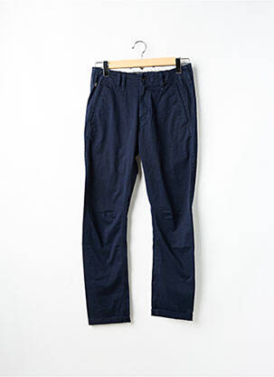 Pantalon droit coupe droite bleu G STAR homme