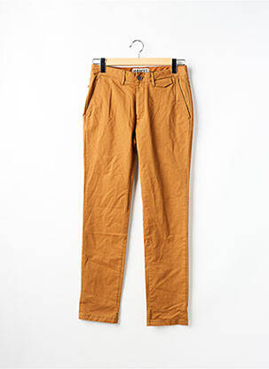Pantalon droit poches marron LE FABULEUX MARCEL DE BRUXELLES homme