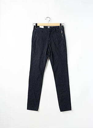 Pantalon chino poches taille normale bleu CR7 CRISTIANO RONALDO homme