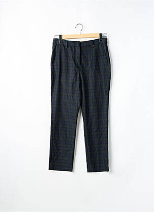 Pantalon droit fermeture zippée sous rabat avec crochet vert L'IMPECCABLE MARCEL homme