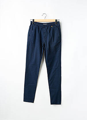 Pantalon slim poches bleu L'IMPECCABLE MARCEL homme