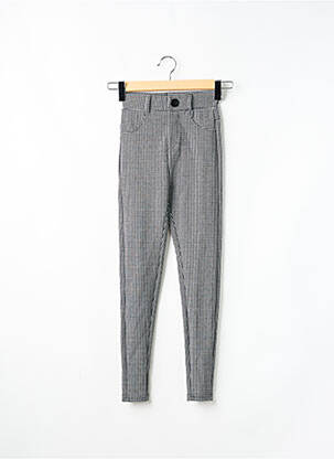 Pantalon slim taille élastique noir ONLY femme