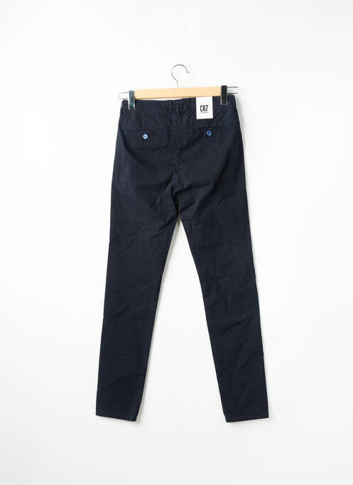 Pantalon chino bleu CR7 CRISTIANO RONALDO pour homme