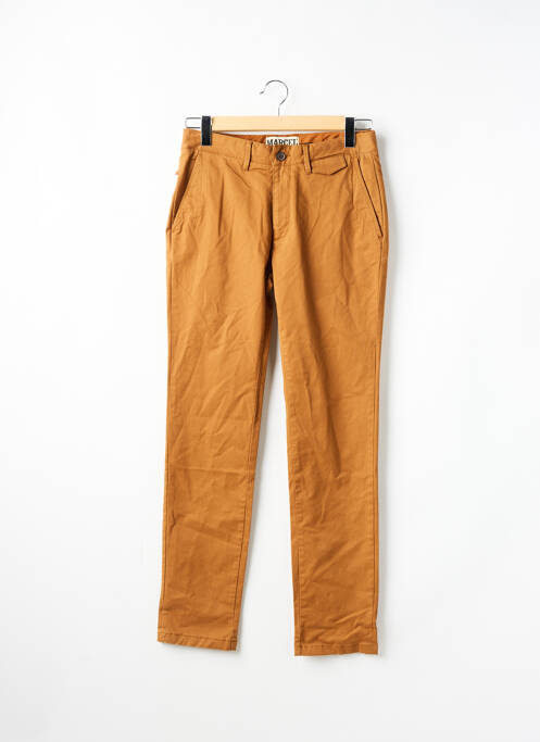 Pantalon droit marron LE FABULEUX MARCEL DE BRUXELLES pour homme