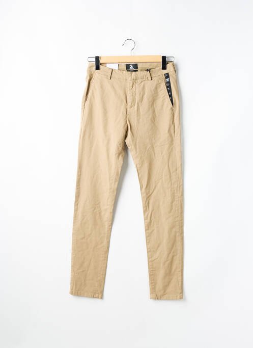 Pantalon slim beige CR7 CRISTIANO RONALDO pour homme