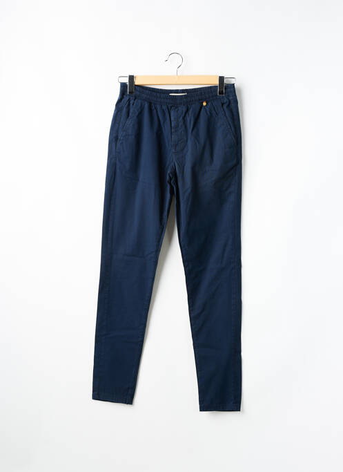 Pantalon slim bleu L'IMPECCABLE MARCEL pour homme