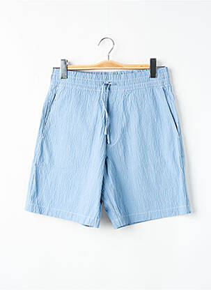 Short tissage popeline taille normale bleu ZARA homme