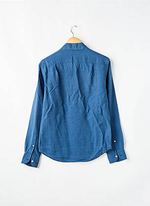 Chemise manches longues manches longues bleu BOGGI MILANO homme