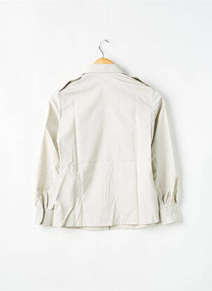 Chemise manches longues poches beige SANS MARQUE homme