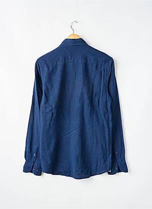 Chemise manches longues manches longues bleu MASSIMO DUTTI homme
