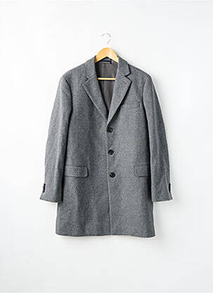 Manteau long gris PIOMBO pour homme