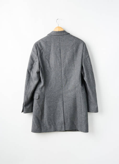 Manteau long gris PIOMBO pour homme