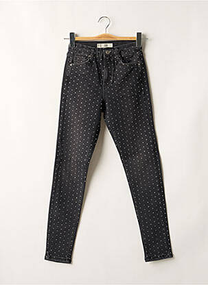 Jeans skinny taille haute taille haute gris TOPSHOP femme