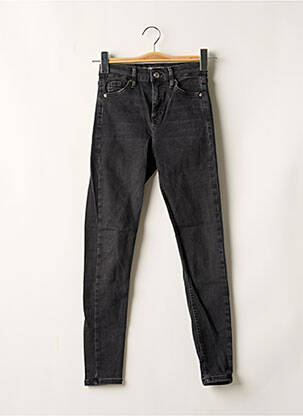Jeans skinny taille haute taille haute noir TOPSHOP femme
