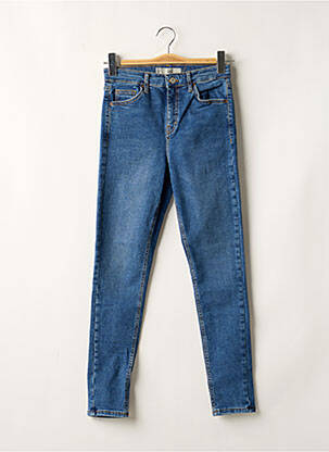 Jeans skinny taille haute taille haute bleu TOPSHOP femme