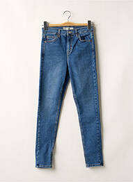 Jeans skinny taille haute taille haute bleu TOPSHOP femme