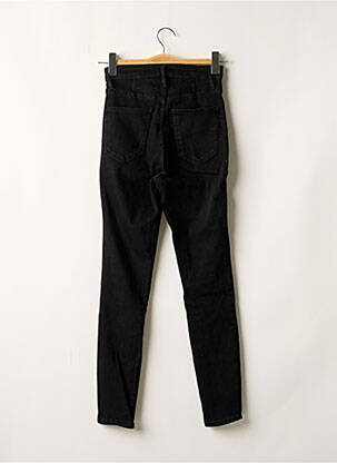 Jeans coupe slim stretch taille haute noir ZARA femme