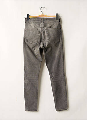Jeans coupe slim stretch taille normale gris TOPSHOP femme