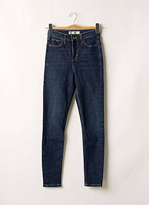 Jeans skinny taille haute taille haute bleu TOPSHOP femme