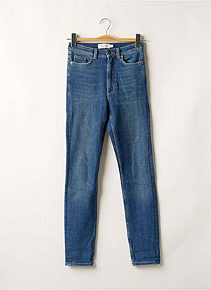 Jeans coupe slim stretch taille haute bleu & OTHER STORIES femme