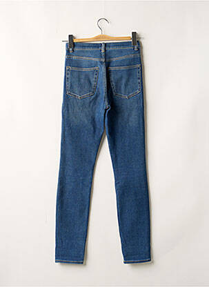 Jeans coupe slim stretch taille haute bleu & OTHER STORIES femme