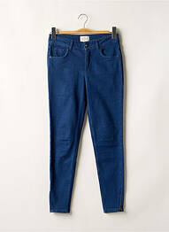 Jeans coupe slim stretch taille normale bleu SÉZANE BY MORGANE SÉZALORY femme