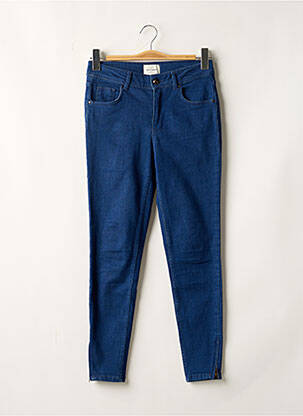 Jeans coupe slim stretch taille normale bleu SÉZANE BY MORGANE SÉZALORY femme