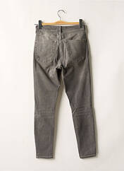 Jeans coupe slim gris TOPSHOP pour femme seconde vue