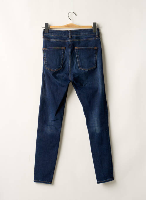 Jeans coupe slim bleu ZARA pour femme