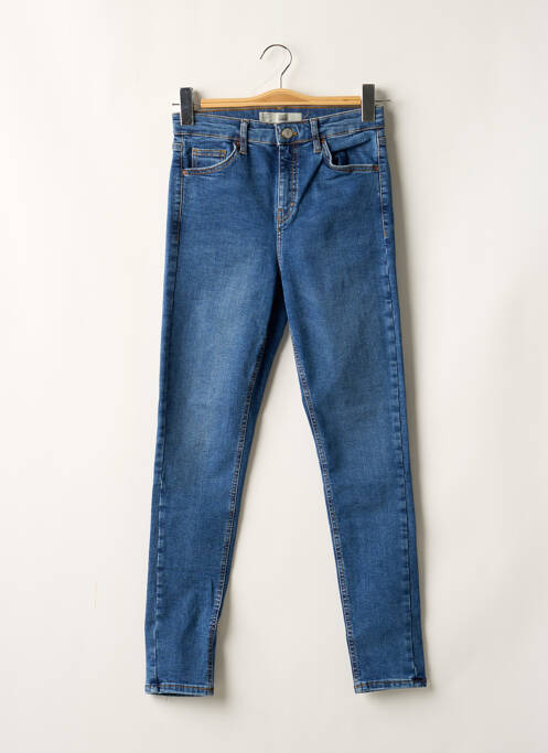 Jeans skinny bleu TOPSHOP pour femme