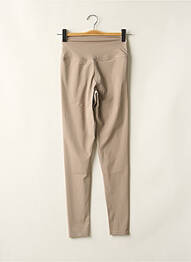 Legging tissage jersey taille normale beige PRETTY LITTLE THING femme