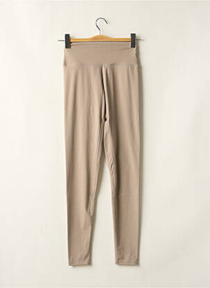 Legging tissage jersey taille normale beige PRETTY LITTLE THING femme