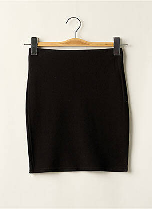 Jupe courte taille élastique noir PRETTY LITTLE THING femme