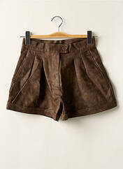 Short marron PRETTY LITTLE THING pour femme seconde vue