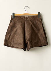 Short marron PRETTY LITTLE THING pour femme seconde vue