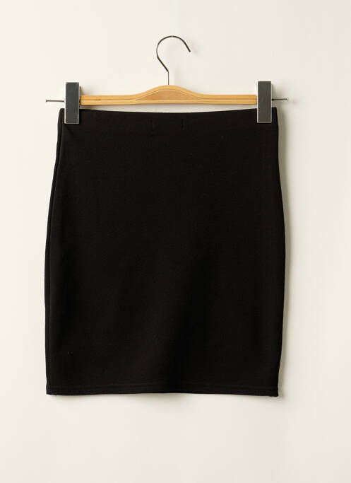 Jupe courte taille élastique noir PRETTY LITTLE THING femme