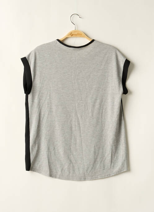 T-shirt gris NEW LOOK pour femme