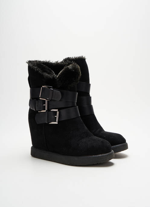 Bottines/Boots noir SANS MARQUE pour femme