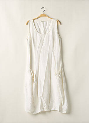Robe mi-longue blanc CREA CONCEPT pour femme