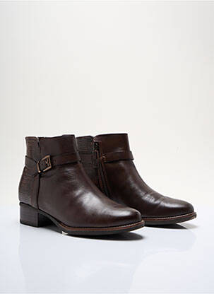 Bottines/Boots marron TAMARIS pour femme