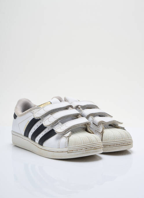 Baskets blanc ADIDAS pour garçon