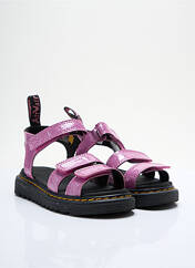 Sandales/Nu pieds violet DR MARTENS pour fille seconde vue