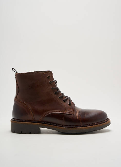 Bottines/Boots marron MARVIN&CO pour homme