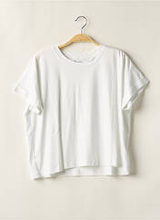 T-shirt blanc KNOWLEDGE COTTON APPAREL pour femme seconde vue